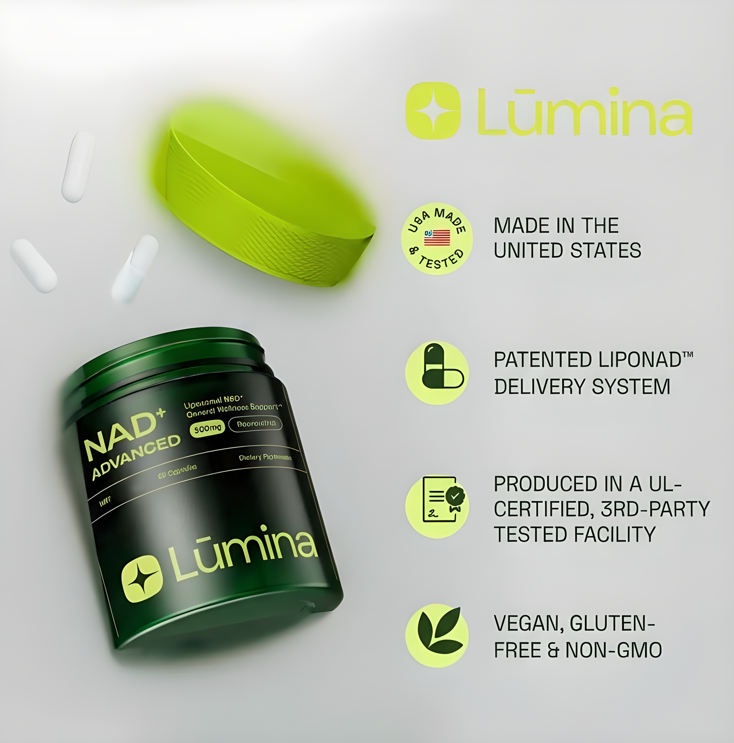 NAD+ Advanced Anti-Aging Supplement