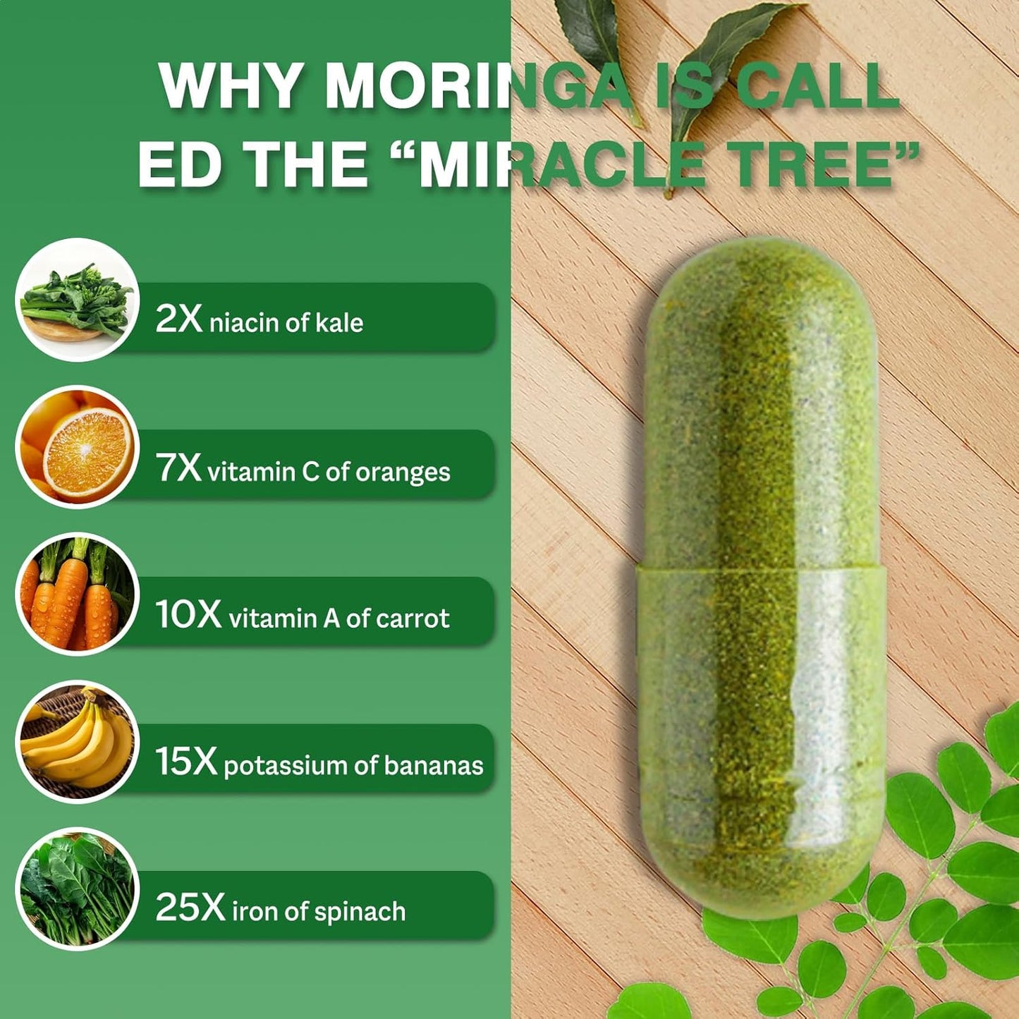 Moringa leaf extract