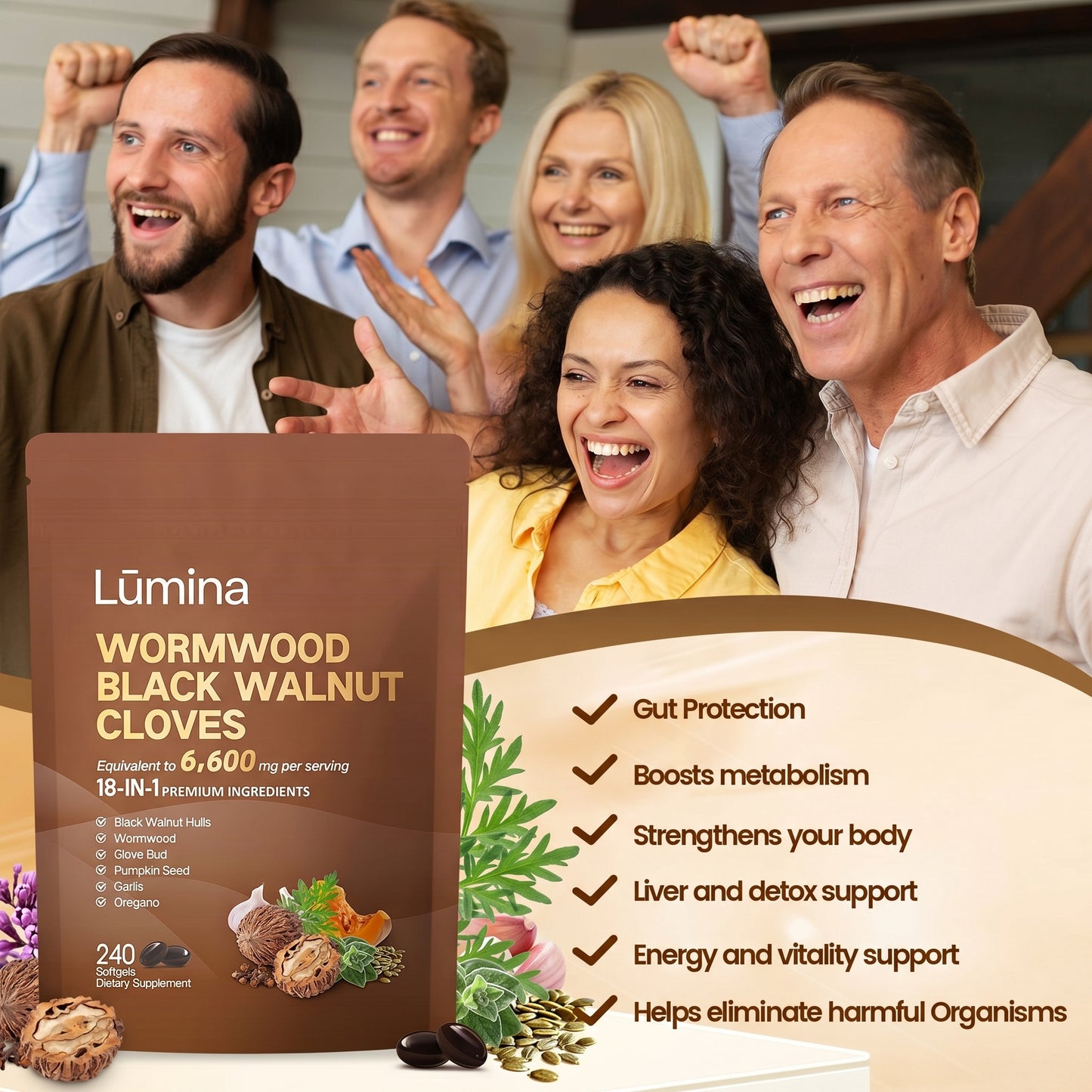 Black Walnut & Wormwood Botanical Cleanse
