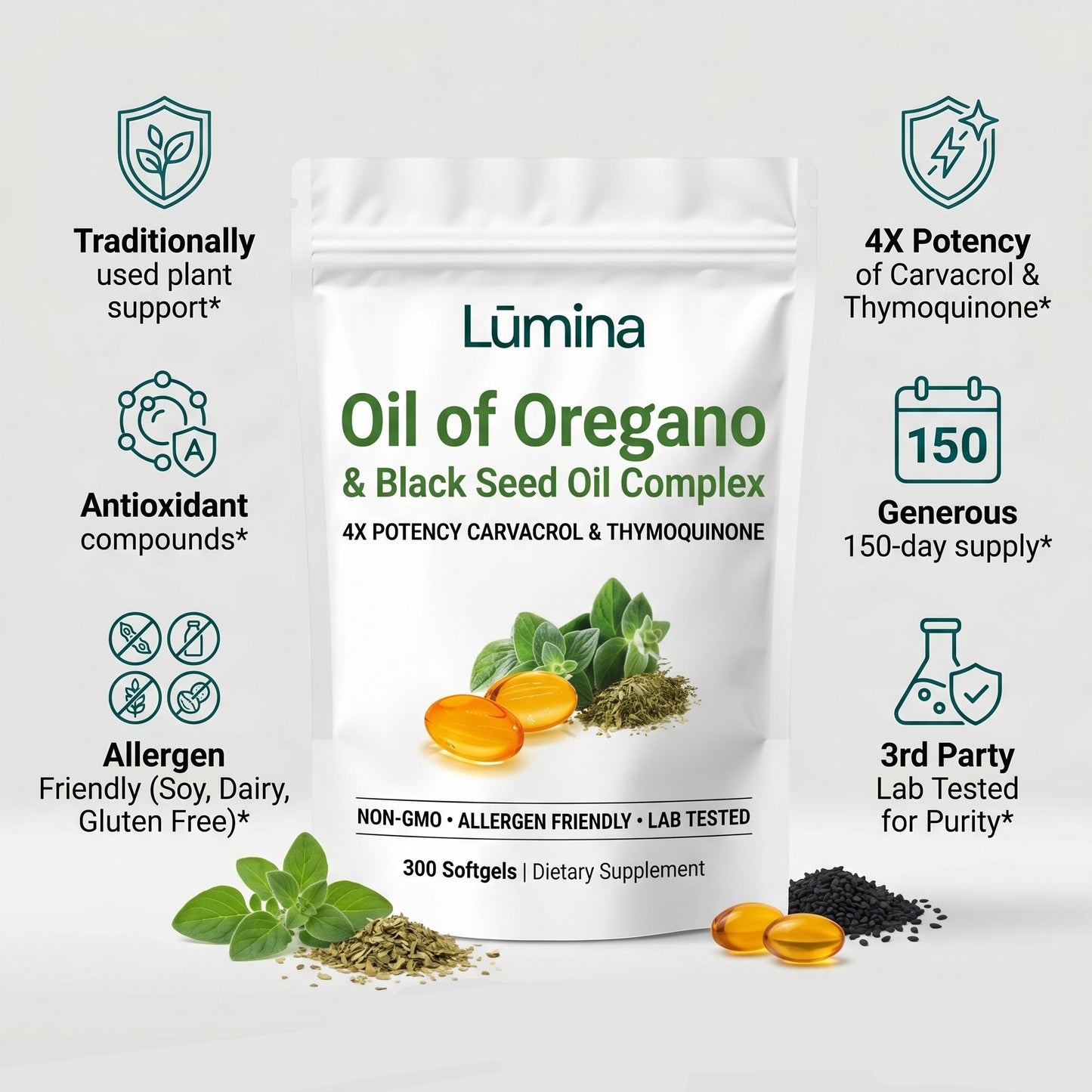 Oil of Oregano Softgels