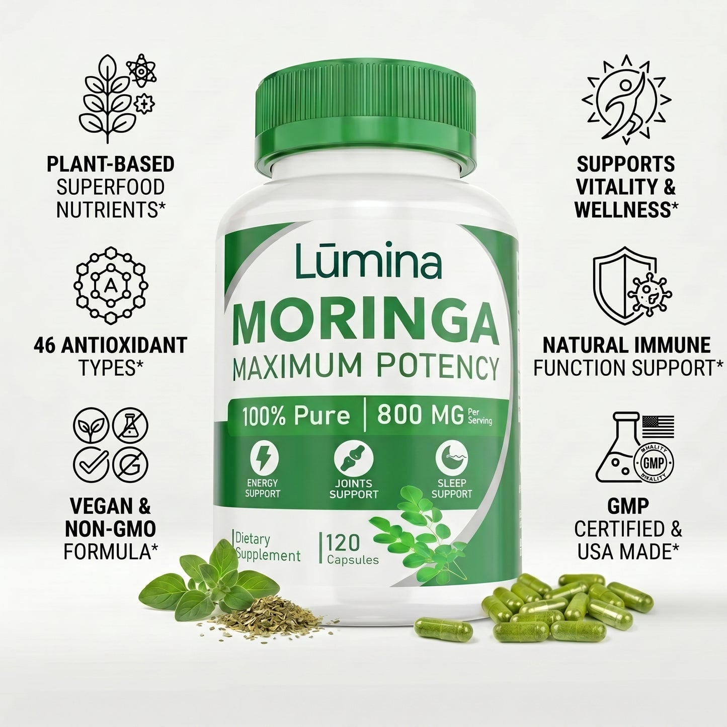 Moringa leaf extract